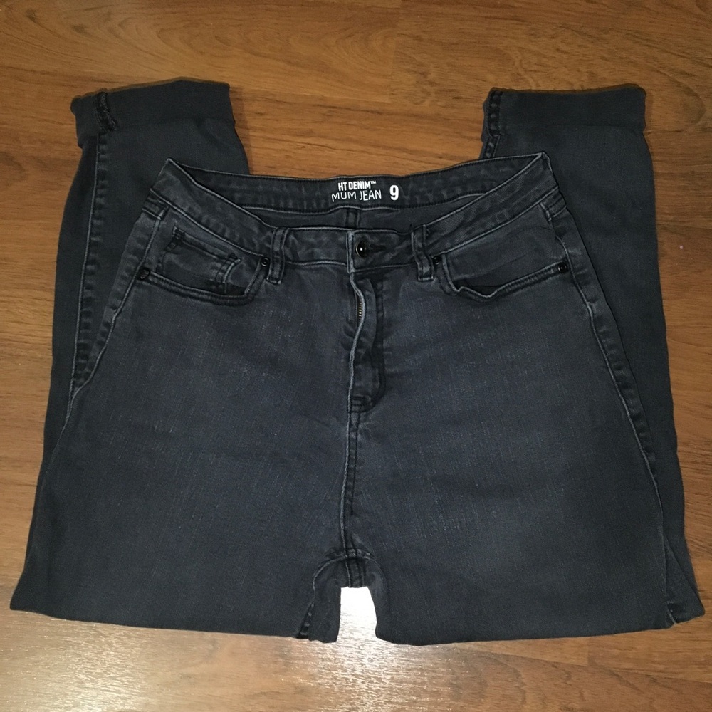 Black Mom Jeans